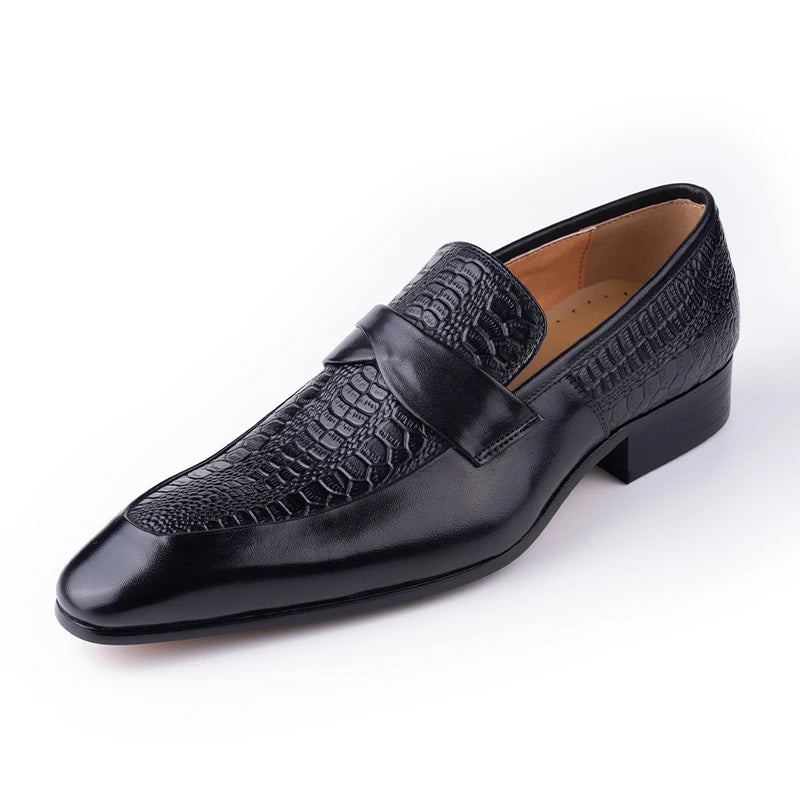 M&T Wear - Men's Handmade Genuine Cow Leather British Loafers Premium