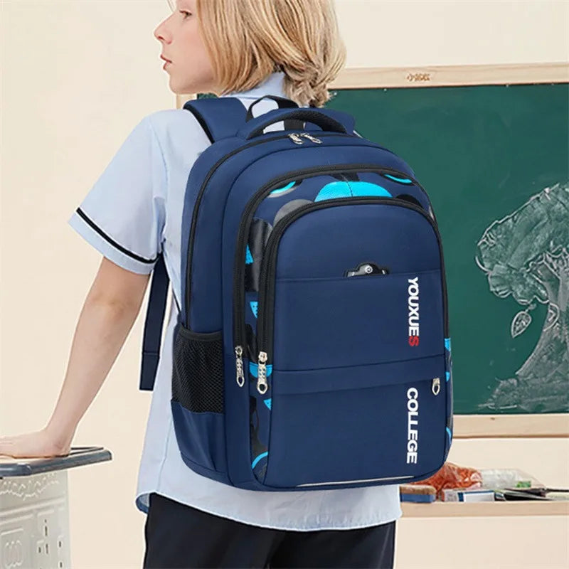 M&T Wear - Kids Waterproof School Backpack for Boys