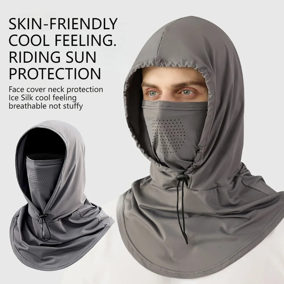 M&T Wear - Outdoor Full Face Sun Hat with Mask, Breathable UV Protection