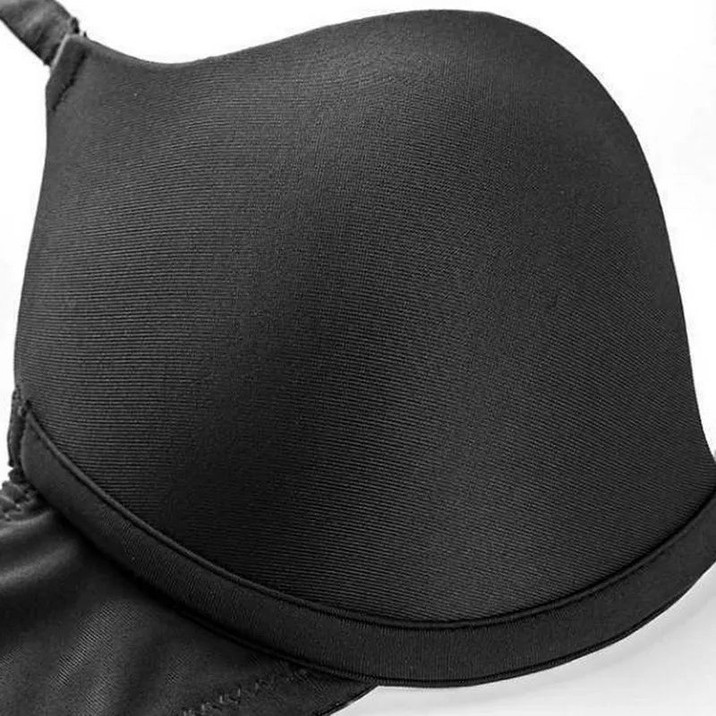 M&T Wear - Push Up Bra Backless Women Bras Low Cut Sexy Plunge Brassiere Open Back Wedding Underwear Invisible Seamless Deep U Lingerie - M&T Wear