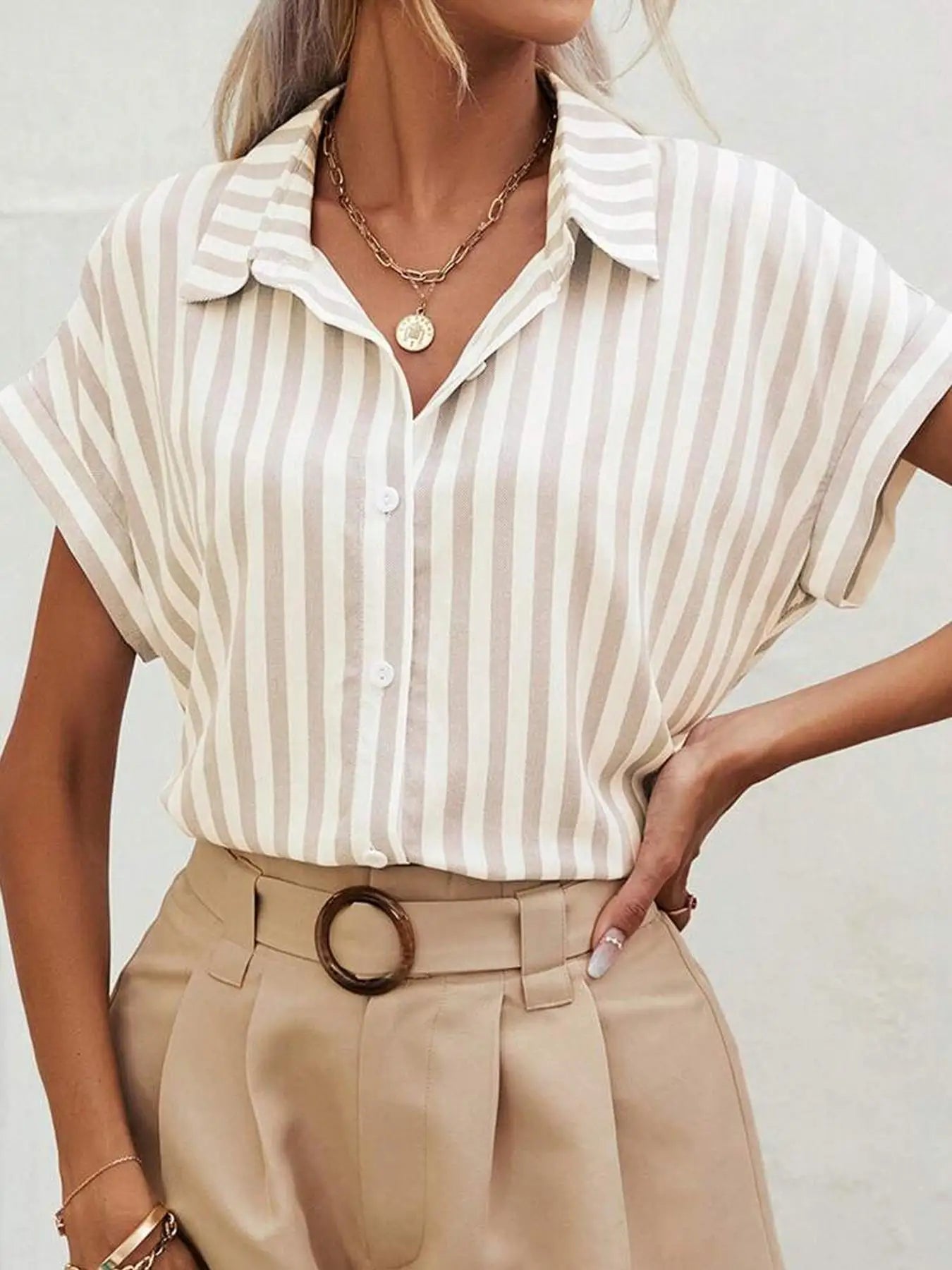 Marine Stripe Summer Shirt