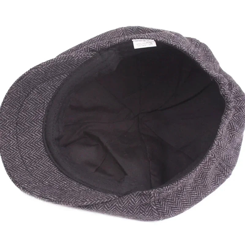 M&T Wear - Vintage Tweed Peaky Blinders Beret Cap