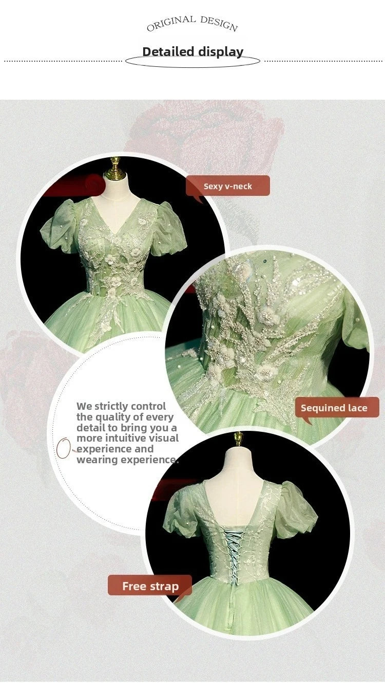 European & American Performance Ball Gown