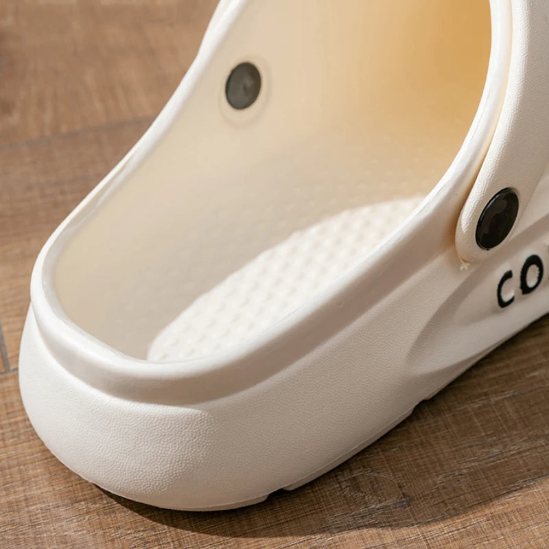 M&T Wear - Unisex Hollow Thick-Bottom Covered Toe Slippers