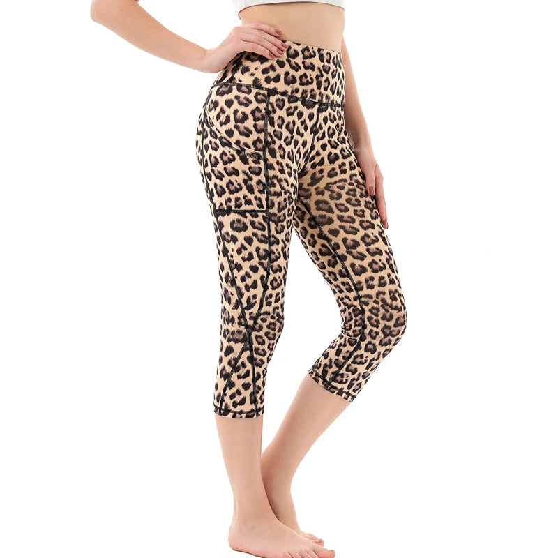 Tummy-Tightening Performance Yoga Leggings