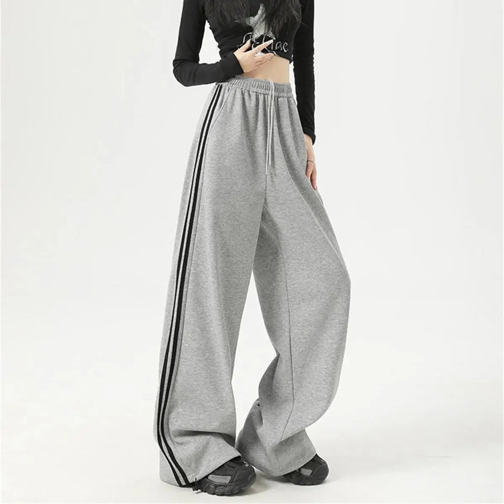American Retro High-Waist Sweatpants