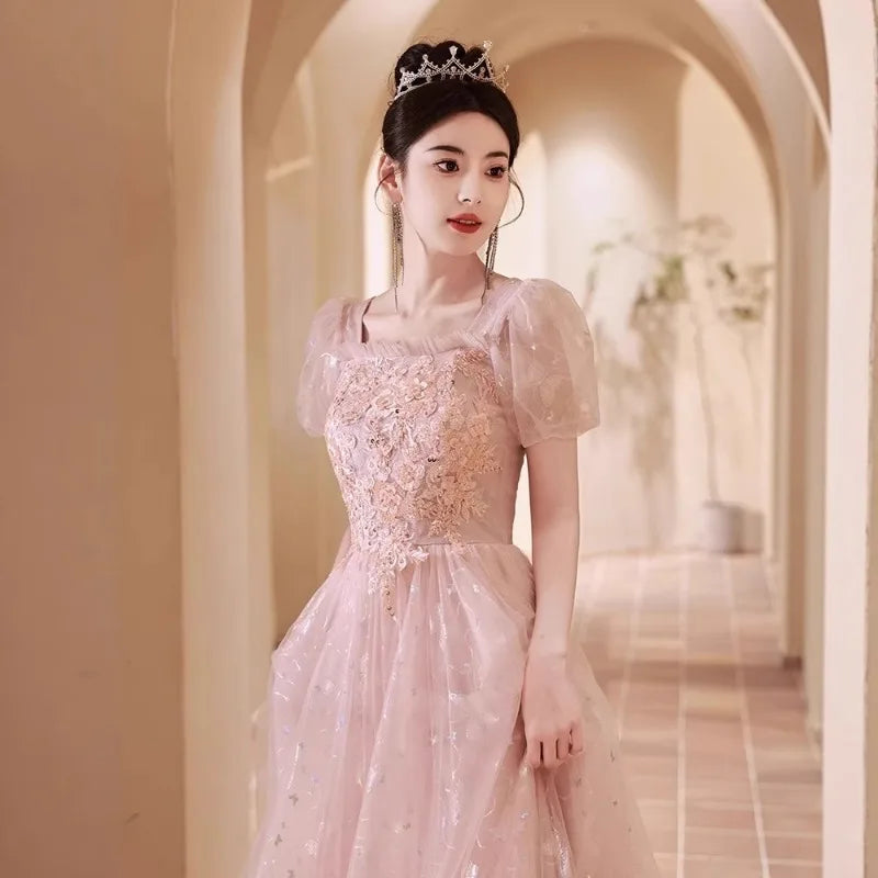 French Style High-End Evening Gown