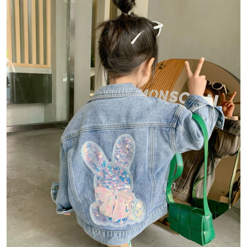 M&T Wear - Girls Jacket Leather Motorcycle Kids Coats Fleece Children Jacket Winter Autumn - M&T Wear