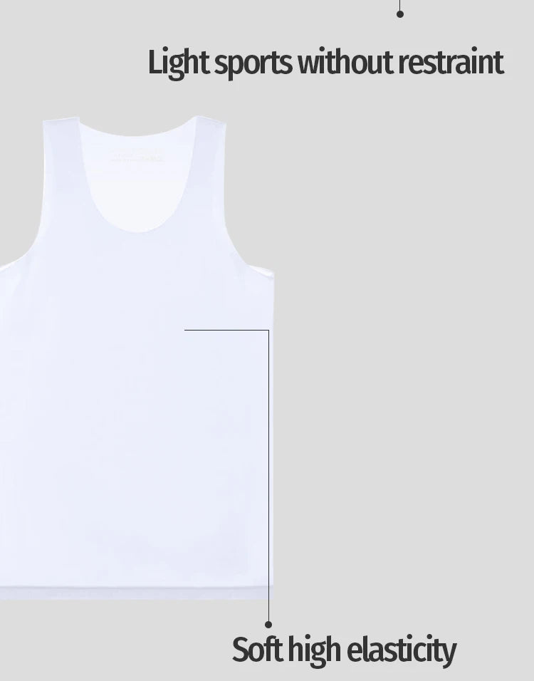 M&T Wear - Men's Sheer Elastic Muscle Fit Tank Top