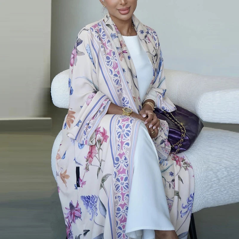 M&T Wear –  Traditional Women’s Long Open-Front Cardigan