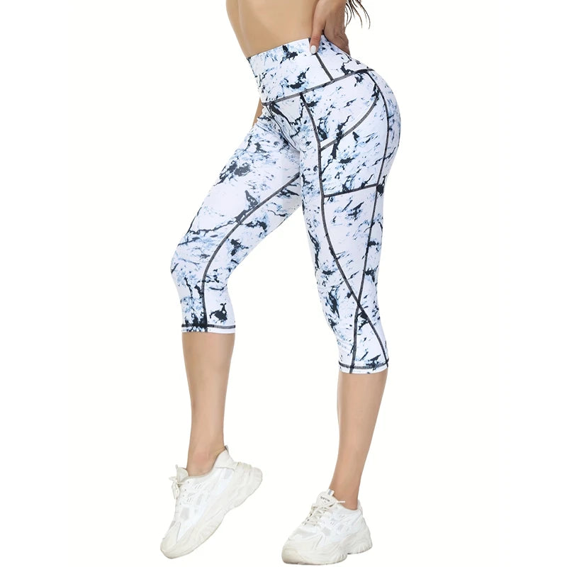 Tummy-Tightening Performance Yoga Leggings
