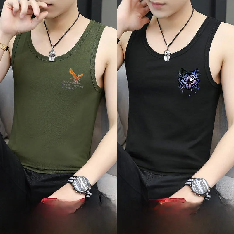 M&T Wear - Men's "Ice Silk" Cooling Iron-Free Sports Vest