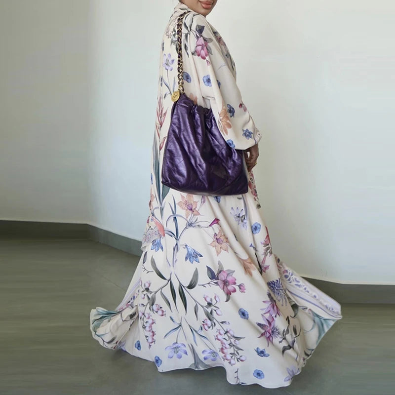 M&T Wear –  Traditional Women’s Long Open-Front Cardigan