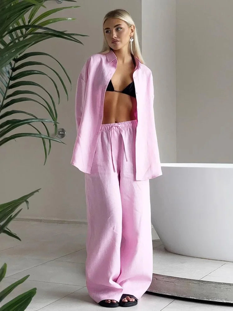 M&T Wear - Women's Casual Cotton Linen Style