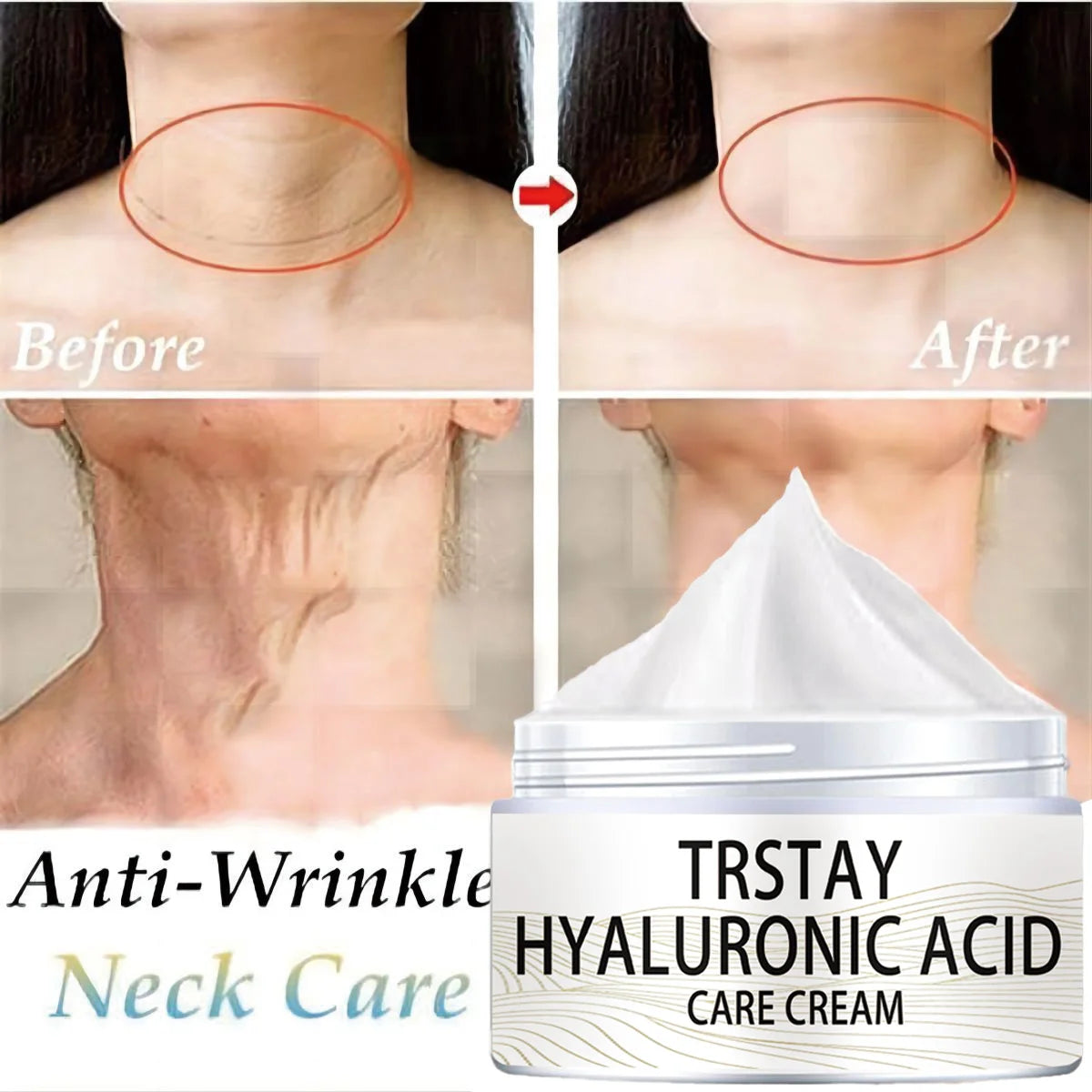 M&T Wear - Anti-Wrinkle Firming & Lifting Cream for Face and Neck