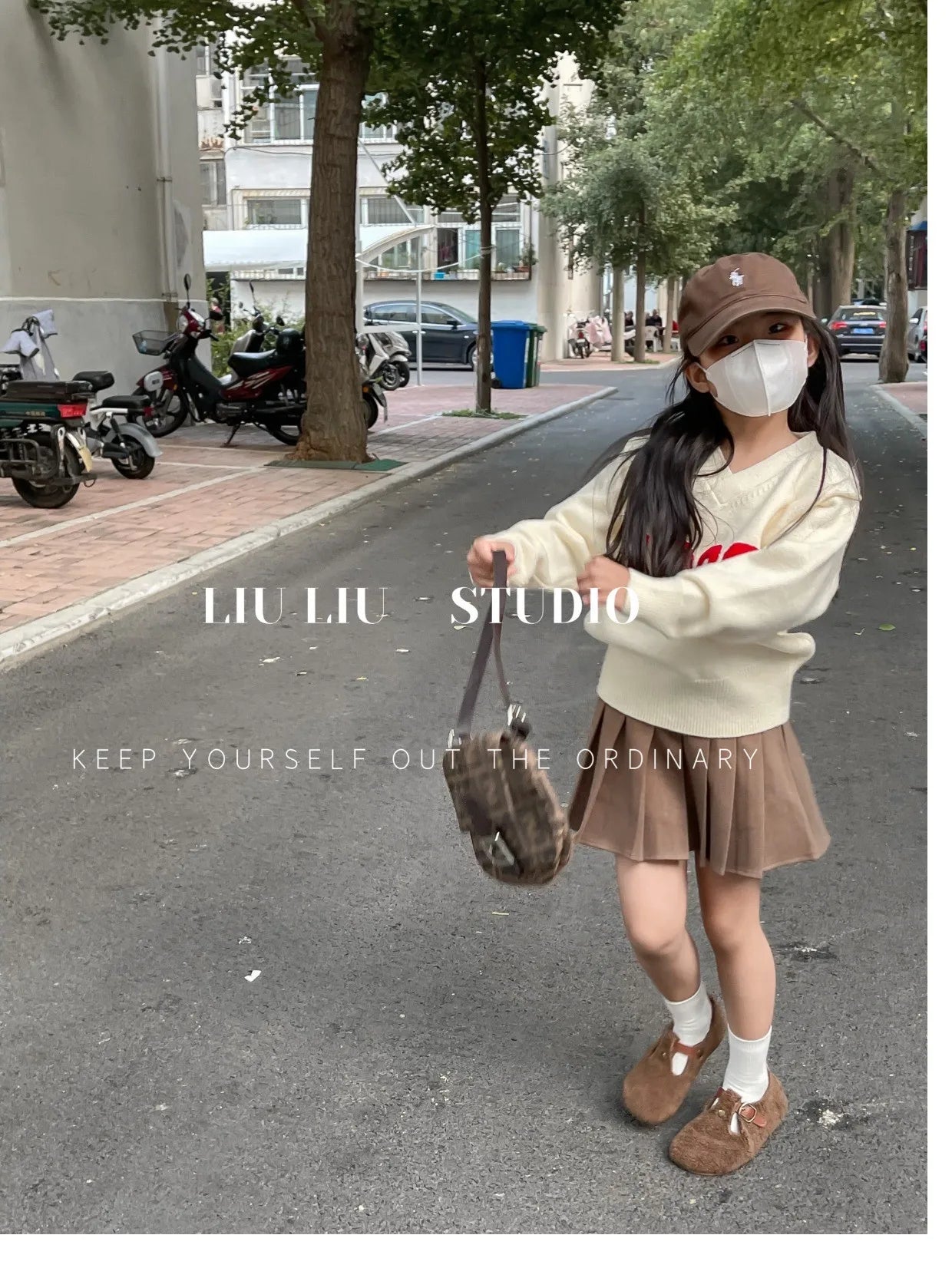 M&T Wear - Girls’ Korean Style JK Pleated Skirt