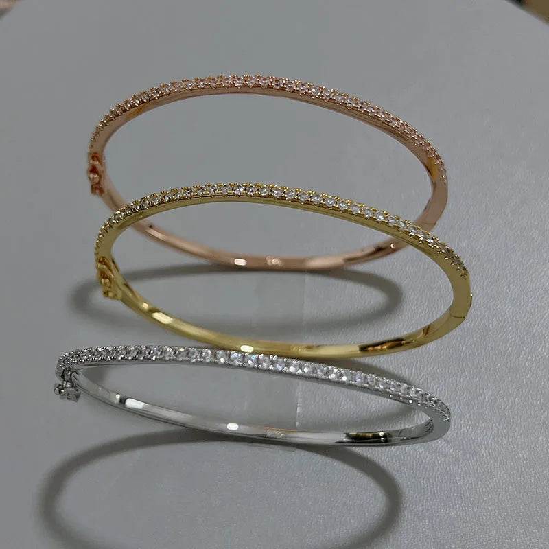 M&T Wear - Top Quality Sterling 925 Silver Bangle for Women