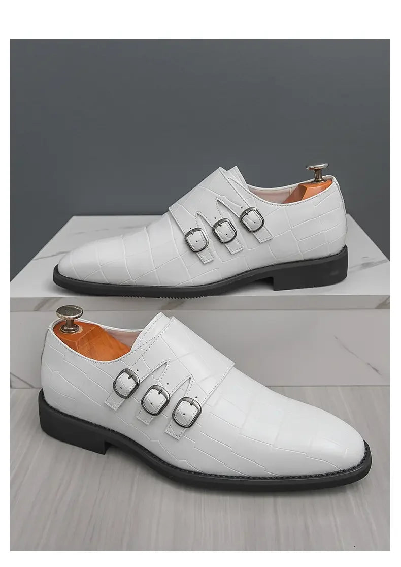 M&T Wear - Men's Classic Slip-On Oxford Dress Shoes