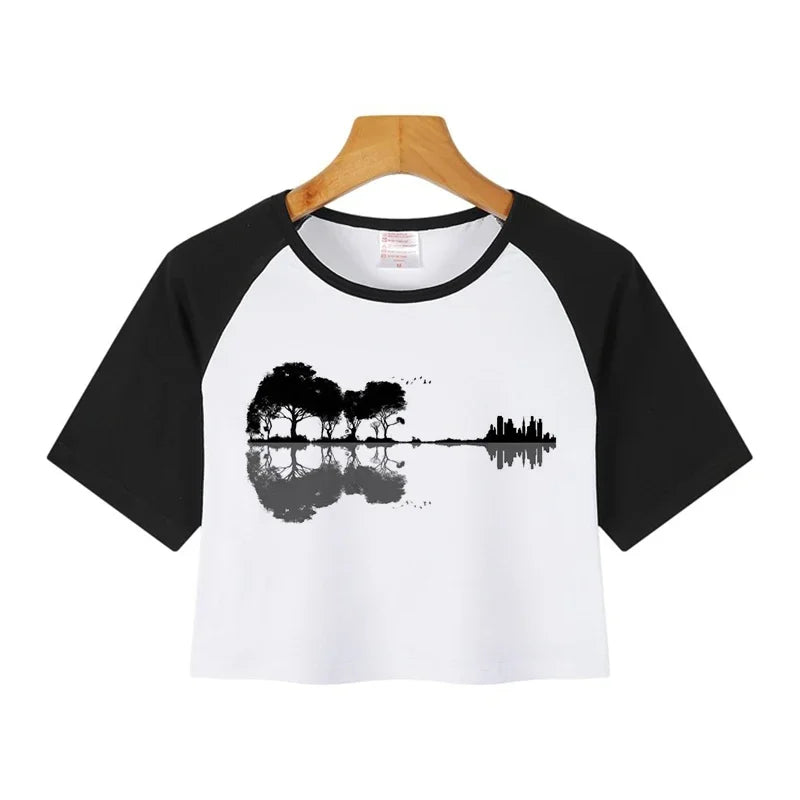 Y2K Harajuku Graphic Crop Top