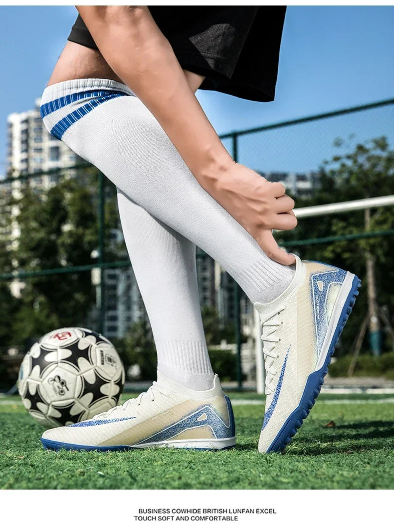 M&T Wear - Men Professional Training Football Boots Ultralight Soccer Shoes Unisex - M&T Wear