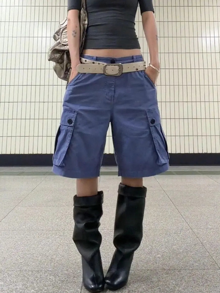 Retro Y2K Cargo Shorts