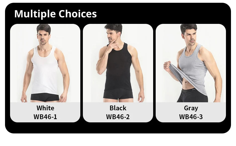 M&T Wear - Men's Essential Cotton Slim Fit Vest