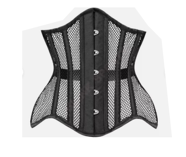 M&T Wear - Ventilated Mesh Underbust Corset (Single Busk)